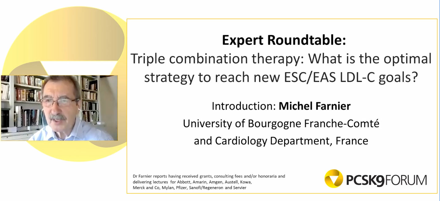 Dr Michel Farnier's presentation