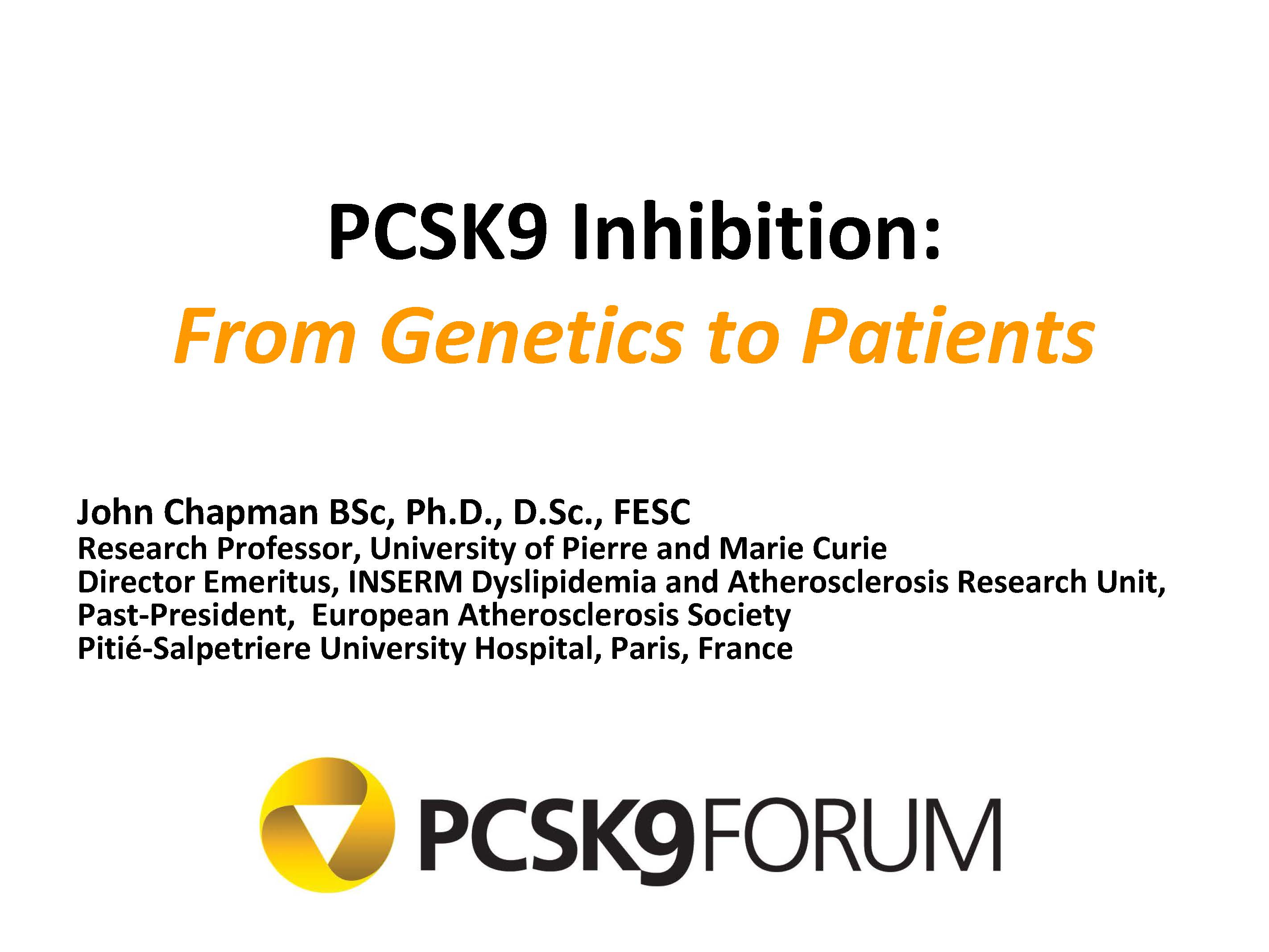 The PCSK9 Revolution