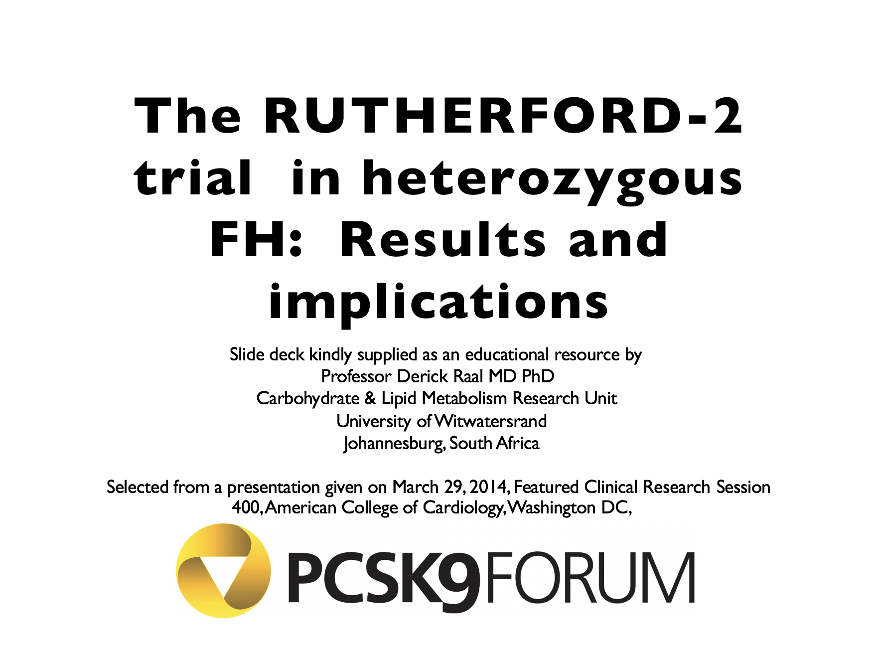 Rutherford 2 in HEFH